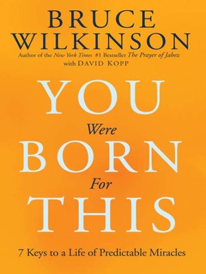 cover image of You Were Born for This